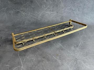 Vintage Kapstok - aluminium goud beschikbaar voor biedingen
