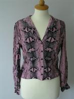 Roze slangenblouse maat 36., Topshop, Ophalen of Verzenden, Zo goed als nieuw, Roze