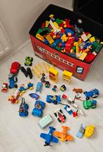 Zeer complete set LEGO Duplo! Plus mooie brandweer Opbergbox, Zo goed als nieuw, Ophalen