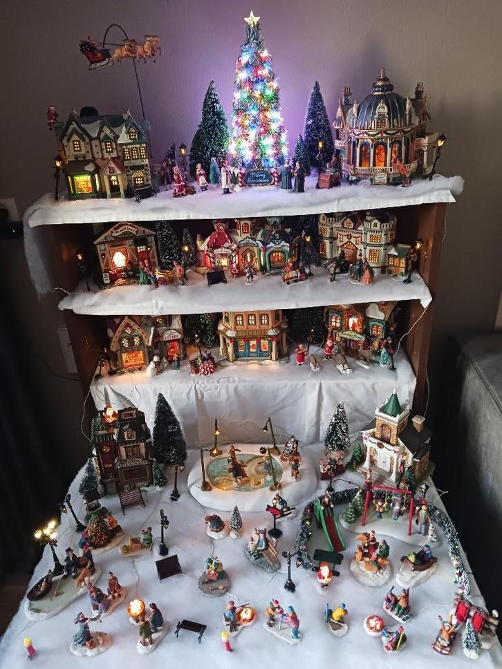 lemax kerstdorp, Diversen, Kerst, Gebruikt, Ophalen