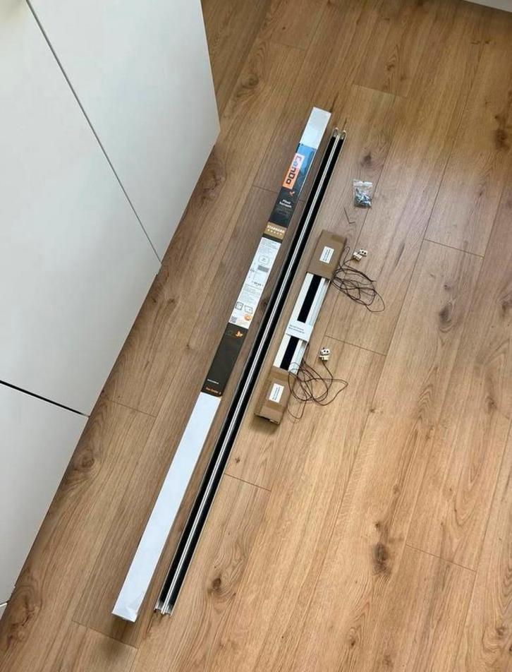2 x plisse raamhoor CanDo - nieuw, Doe-het-zelf en Verbouw, Deuren en Horren, Nieuw, Hordeur, Minder dan 200 cm, Minder dan 80 cm