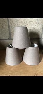LINNEN LAMPENKAPJES (3 stks) NIEUW!!!, Huis en Inrichting, Lampen | Lampenkappen, Nieuw, Ophalen of Verzenden, Landelijk, Minder dan 25 cm
