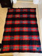Retro wollen deken vintage 200 cm x 140 cm, Ophalen of Verzenden