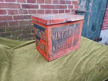 Winkel voorraadblik van Ysendijk's koffie en thee. beschikbaar voor biedingen