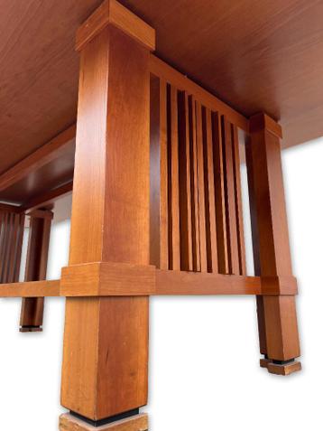 Frank Lloyd Wright Taliesin bureau + bibliotheekkast Cassina - afbeelding 13