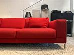 ZGAN Design on Stock Aikon Hoekbank – Ploegwol Bordeaux Rood, 300 cm of meer, Ophalen of Verzenden, Zo goed als nieuw, Hoekbank bank sofa bankstel design on stock