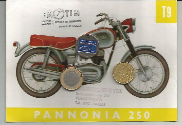 Pannonia 250 folder motor, Ophalen of Verzenden, Overige merken