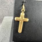 G0uden Hanger | 8k | 0,99g | kruis | 2,8cm | 400502, Sieraden, Tassen en Uiterlijk, Ophalen of Verzenden, Zo goed als nieuw, Kruis of Symbool