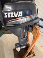 Selva 15 pk langstaart hand bediend, Watersport en Boten, Buiten- en Binnenboordmotoren, Ophalen, Gebruikt, Viertaktmotor, Benzine