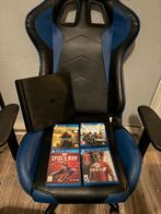 PS4 Slim 500GB + Games + Game Stoel, Spelcomputers en Games, Spelcomputers | Sony PlayStation 4, Ophalen of Verzenden, Zonder controller