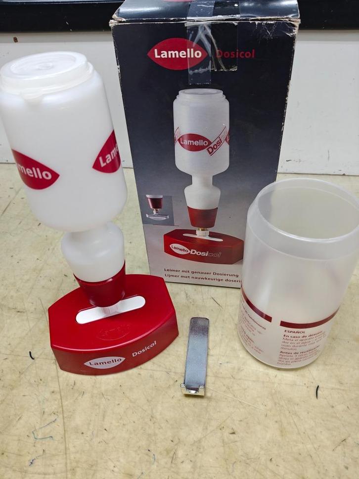 Lamello Dosicol lijm dispenser, Doe-het-zelf en Verbouw, Gereedschap | Freesmachines, Nieuw, Ophalen of Verzenden