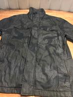 Zwart Camouflage Jas G star Raw maat L, Ophalen of Verzenden, Zo goed als nieuw, Maat 52/54 (L), Zwart