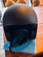 Super mooie zwarte helm premier 51/52, Motoren, Ophalen, Tweedehands, Overige merken