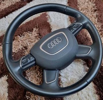 Audi A1 A3 Q3 lederen multifunctioneel stuur compleet & zgan beschikbaar voor biedingen