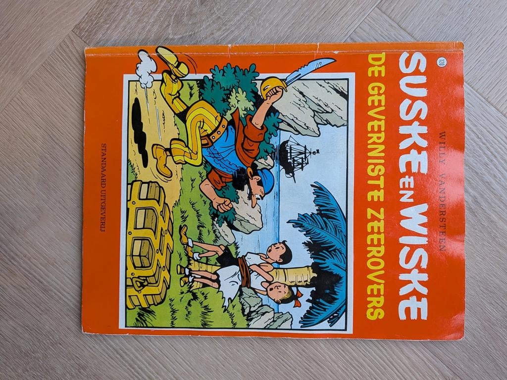 Suske en Wiske - De geverniste zeerovers, Eén stripboek, Ophalen of Verzenden, Gelezen