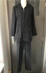 Donkergrijs 2 delig Pak, Kleding | Dames, Maat 38/40 (M), Kostuum of Pak, Ophalen of Verzenden, Zo goed als nieuw
