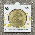 Holland Coin Fair Penning klompen 2017 | in munthouder, Postzegels en Munten, Ophalen of Verzenden, Overige materialen, Nederland