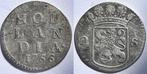Dubbele wapenstuiver Holland 1766, Postzegels en Munten, Munten | Nederland, Zilver, 10 cent, Vóór koninkrijk, Verzenden