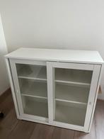 Ikea Vihals vitrinekast met schuifdeueren, Ophalen, Zo goed als nieuw, 25 tot 50 cm