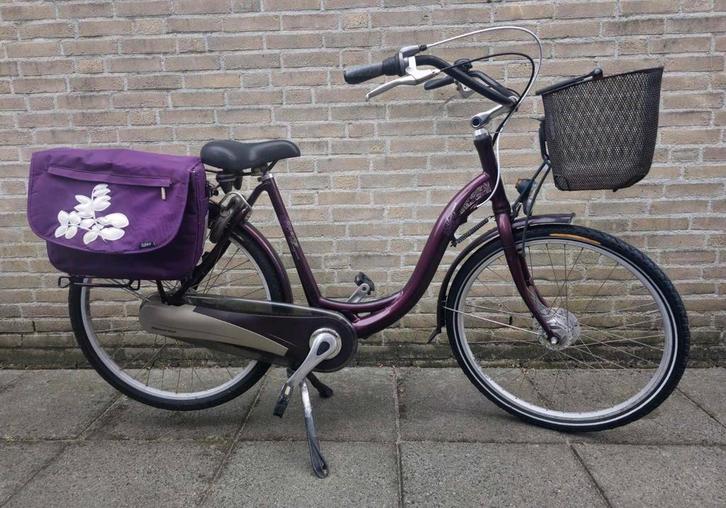 Damesfiets, fiets, mama fiets 26inch, Fietsen en Brommers, Fietsen | Dames | Damesfietsen, Gebruikt, Sparta, (Extra) lage instap