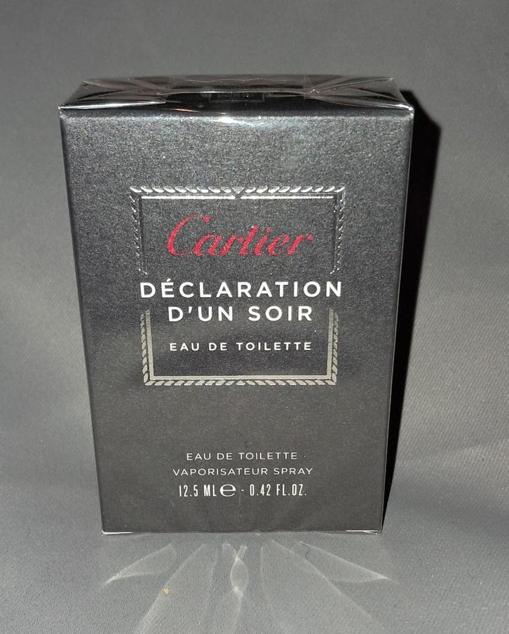 Nieuw van Cartier Declaration d,un soir 12,5 ml, Sieraden, Tassen en Uiterlijk, Uiterlijk | Parfum, Nieuw, Ophalen of Verzenden