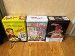 3 oude vintage Kellogg’s blikken, Verzamelen, Blikken, Ophalen of Verzenden, Gebruikt, Overige