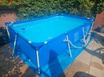 Intex zwembad 300x200x75 cm met pomp en afdekzeil, Ophalen of Verzenden, Zo goed als nieuw, Opzetzwembad, 200 tot 400 cm