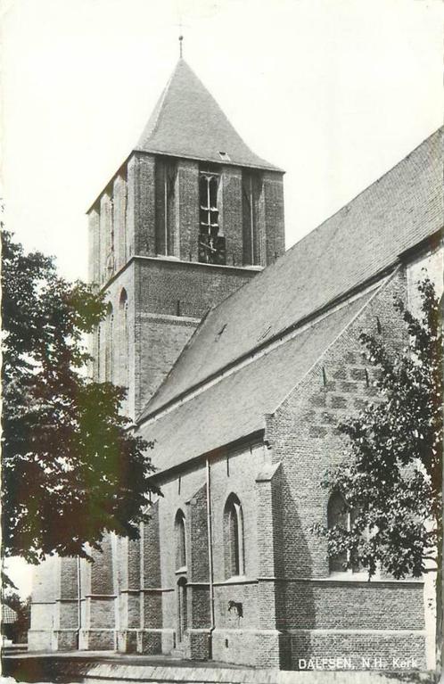 (388-453-045) Dalfsen NH Kerk, Verzamelen, Ansichtkaarten | Nederland, Overijssel, Verzenden