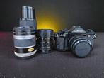 Canon A1 Camera + toebehoren, Ophalen of Verzenden, Spiegelreflex, Canon