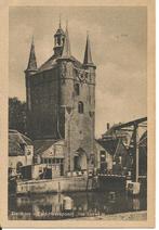 Zierikzee Zuid Havenpoort, Verzamelen, Ansichtkaarten | Nederland, Ophalen of Verzenden, 1940 tot 1960, Gelopen, Zeeland