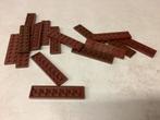 Lego plaat 2x8 bruin, Gebruikt, Ophalen of Verzenden, Lego, Losse stenen