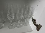 6 x kristallen champagneglazen – elegant & tijdloos, Ophalen, Zo goed als nieuw, Kristal