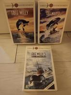 Free willy 1 2 3 vhs videobanden nieuw, Alle leeftijden, Ophalen of Verzenden, Nieuw in verpakking, Overige genres