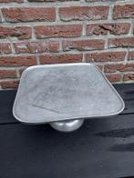 vintage aluminium taart standaard, Ophalen of Verzenden