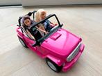 Barbie Jeep met 2 Barbies, Ophalen of Verzenden, Gebruikt, Meisje