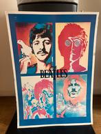 Vintage poster - the Beatles, Verzamelen, Ophalen of Verzenden, Gebruikt