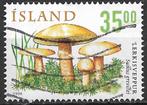 IJSLAND 35 Kr. zegel Paddenstoelen - Gele ringboleet -1999, IJsland, Verzenden, Gestempeld