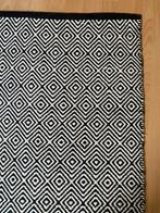 Zwart-wit vloerkleed met geometrisch patroon (2 bij 3 meter), Ophalen, 150 tot 200 cm, Zo goed als nieuw, Rechthoekig