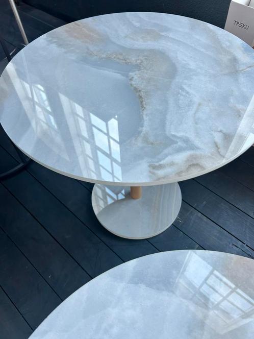 Metaform KL 3 Onice salontafel nieuw, Huis en Inrichting, Woonaccessoires | Dienbladen, Nieuw, Hout, Rond, Ophalen