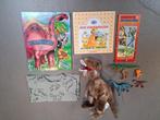 Dino boeken - knuffel - dieren, Ophalen of Verzenden, Gebruikt