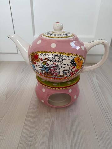 Theepot met warmhouder Blond Amsterdam beschikbaar voor biedingen