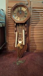 Antieke Houten Hangklok met Slagwerk, Ophalen