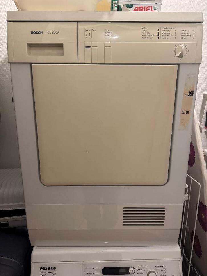 Bosch Wtl5200 Condensdroger 5kg - Wasdroger, Witgoed en Apparatuur, Wasdrogers, Gebruikt, Condens, Voorlader, 4 tot 6 kg, 85 tot 90 cm