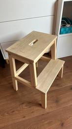 Bekvam opstapje kruk, Huis en Inrichting, Krukjes, Ophalen, Zo goed als nieuw, Hout