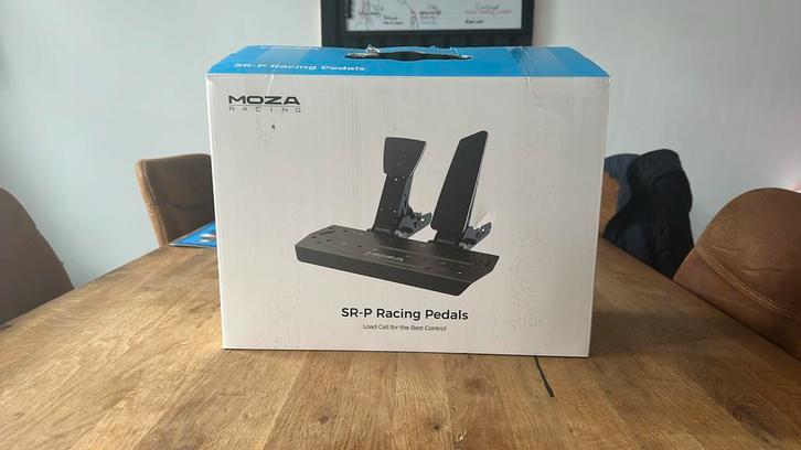 Moza SR-P loadcell pedalen 3 pedalen versie Sim Race Webshop, Computers en Software, Joysticks, Nieuw, Ophalen