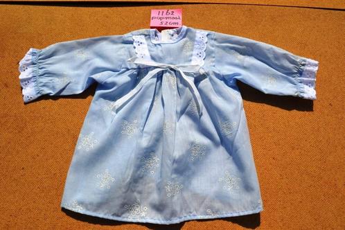 Mooi oud katoenen poppen jurkje nr.1162, Verzamelen, Poppen, Zo goed als nieuw, Kleertjes, Ophalen of Verzenden
