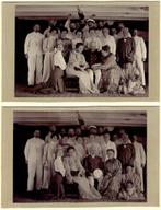Haarscherpe Kabinetfoto's Bootreis Gezelschap 1900 Indonesië, Verzamelen, Foto's en Prenten, Nieuw, Foto, Voor 1940, Buitenland