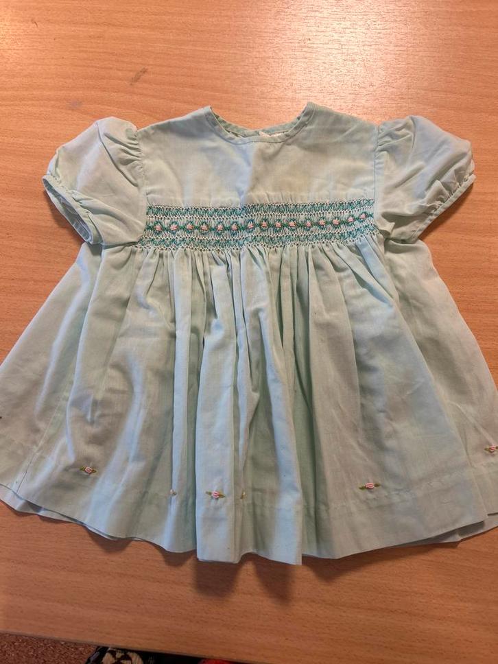 Vintage jurkje maat 68, Kinderen en Baby's, Babykleding | Maat 68, Gebruikt, Meisje, Jurkje of Rokje, Ophalen of Verzenden