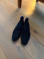 Blauwe puntschoenen van Manfield maat 43, Verzenden, Zo goed als nieuw, Blauw