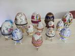 Handgeschilderde eieren van diverse makers, Antiek en Kunst, Curiosa en Brocante, Ophalen